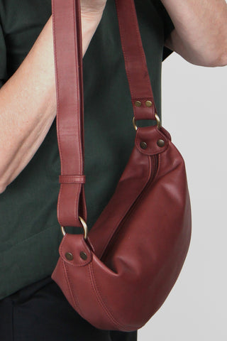 Tasche Juliette rotbraun mini